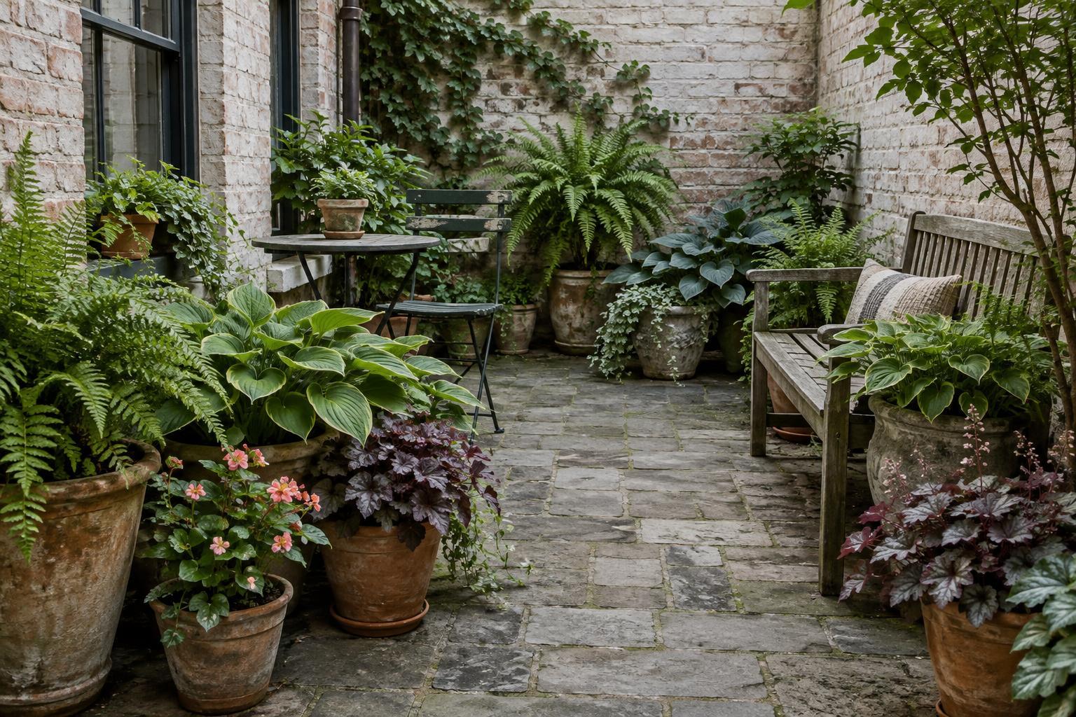 What to Grow in a Shady Courtyard or North-Facing Balcony